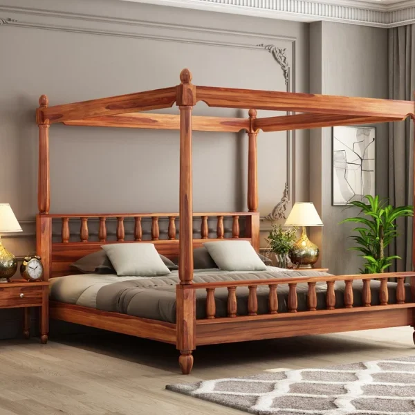 Allure Poster Bed Without Storage