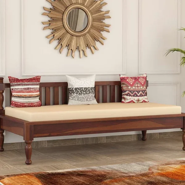 Lizea Sheesham Wood Diwan