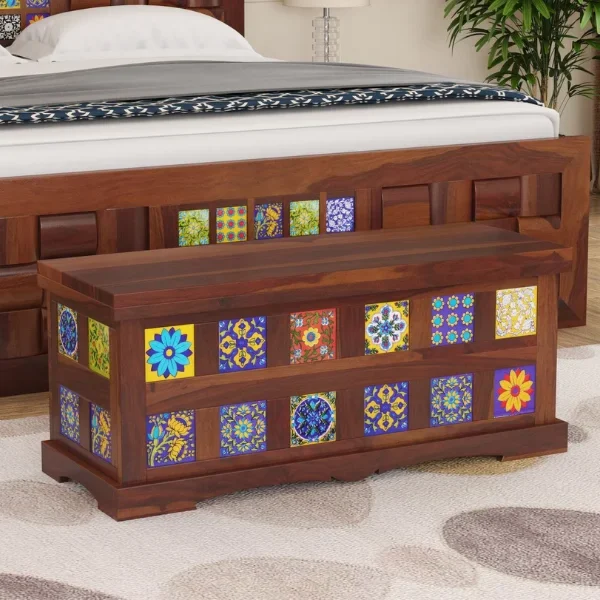 Mahwish Sheesham Wood Trunk Box