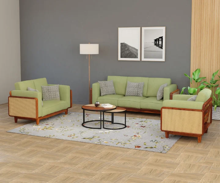Smart Living: Wooden Sofas with Innovative Storage Solutions