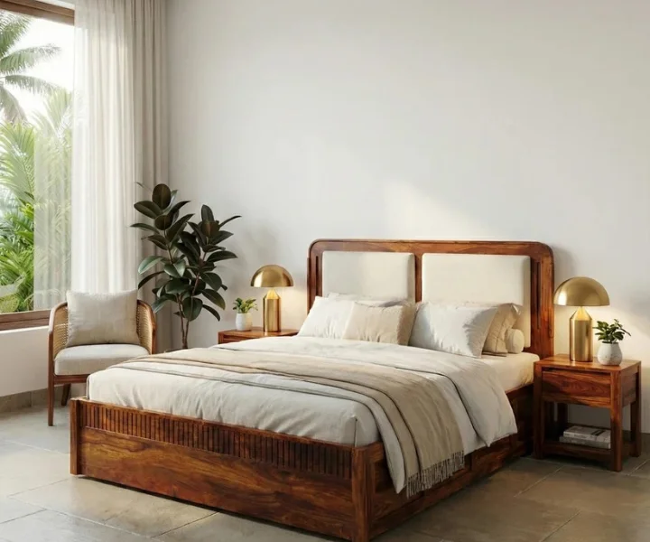Latest Wooden Bed Designs in India 2026 Modern Ideas for Stylish Homes